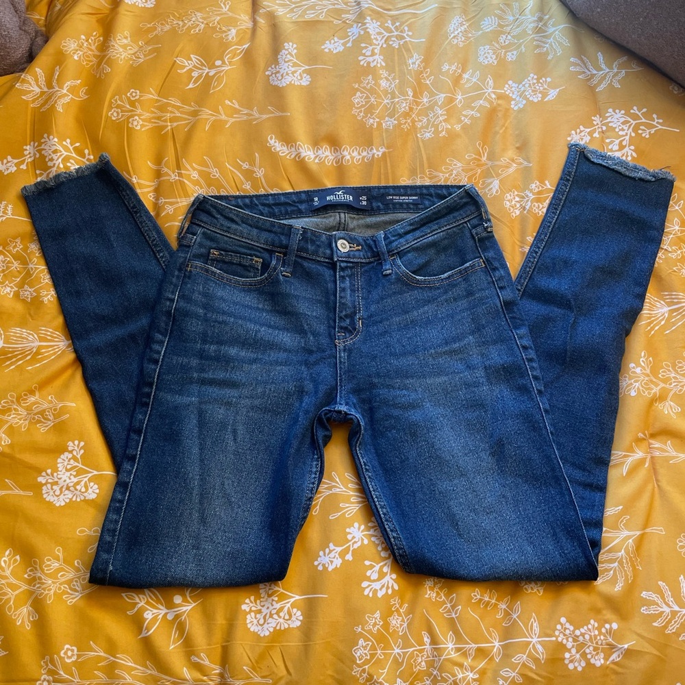 Hollister Embroidered Jeans